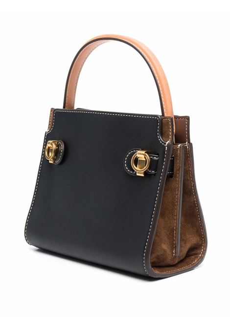 Borsa a spalla Lee Radziwill Double piccola in nero Tory Burch - donna TORY BURCH | 75662001